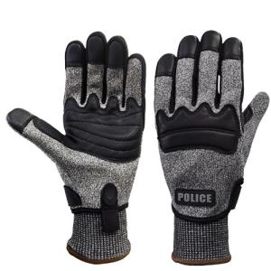 Quality ISO13997 Level F&amp; ANSI CUT A9 Cut Resistant Welding Gloves Grey Color wholesale