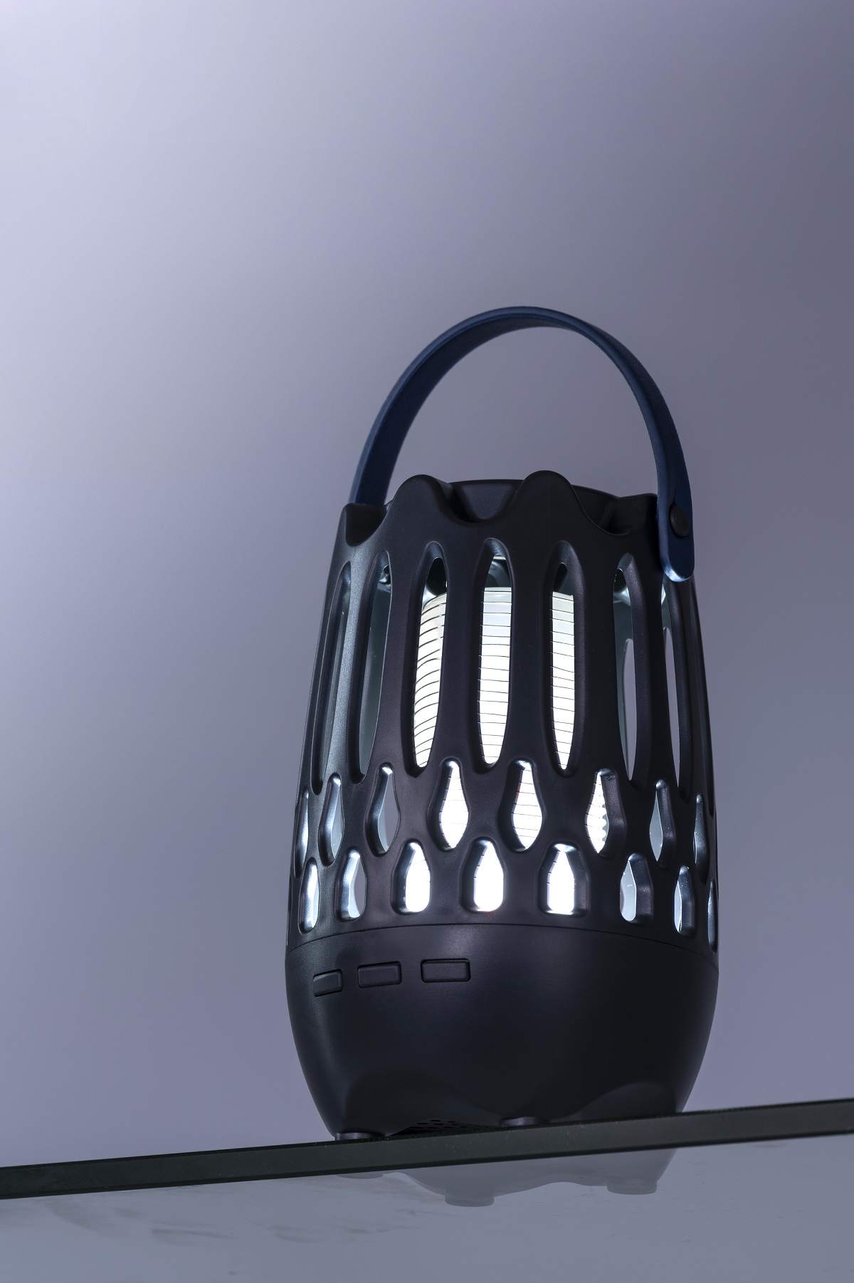 Portable Household USB Rechargeable Mosquito Zapper Killer with Flame Light and Night Light Function