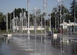 Amazing Underground Water Fountain , Light And Music Fountain Construction