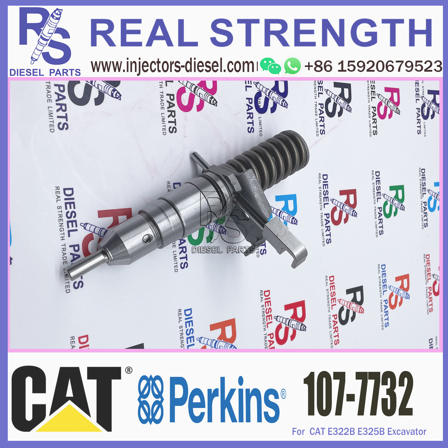 3114 3116 Caterpillar 3126 Fuel Injectors 1077732 107 7732 107-7732
