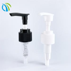 Quality 28mm Black Lotion Cosmetic Bottle Pump Aluminum Closure Odm 33/410 Frost Surface wholesale