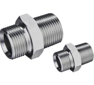 Quality SAE High Pressure Carbon Steel Male O-Ring Face Seal Union Hydraulic Adapter Fittings wholesale