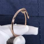 Elegant Car Tier 18k GoldJuste Un Clou Bracelet Natural Diamonds Real Gold Real