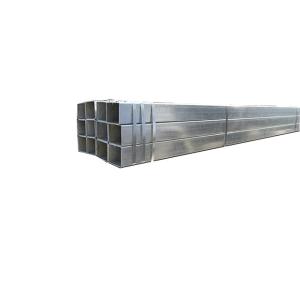 Quality 2 X 2 Square Galvanized Steel Tube For Carports Construction Corrugated Iron Rectangular Tube wholesale