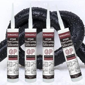 Quality Multifunctional Acetic Silicone Sealant Tube Water Resistant OEM wholesale
