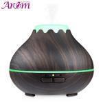 Ultrasonic Atomizer Office Household Air Purifier Wood Grain Aromatherapy