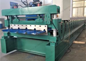 Quality 50HZ Trapezoidal Sheet Forming Machine 1250mm Panel Roll Forming Machine wholesale