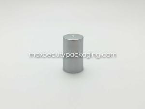 Quality N1003 nail polish cap nail polish packaging plastic cap UV silver coating finish plastic cap and flat brush wholesale