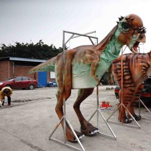 Quality TUV Realistic Dinosaur Costume / Pachycephalosaurus Costume For Shopping Malls wholesale