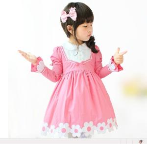 Quality Girls Cotton Childrens Clothes wholesale
