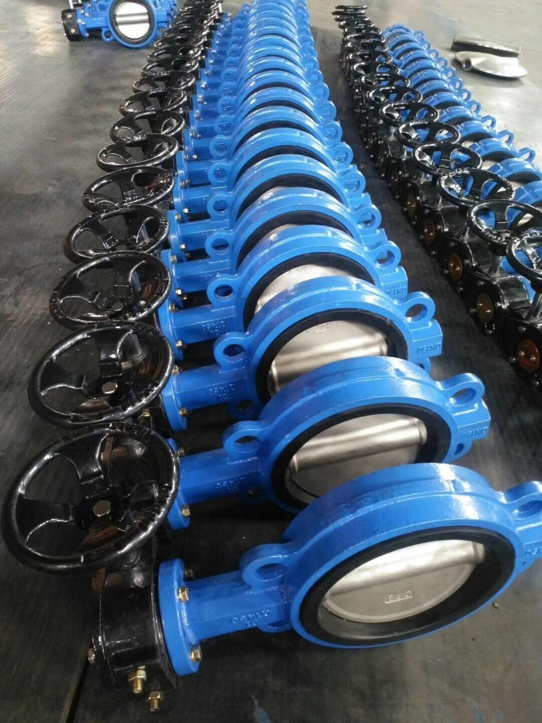 Flanged Wafer Lug Style Butterfly Valve CI GGG40 Body PN16 Disc Butterfly Valve