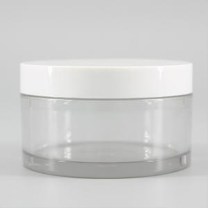 Quality PET Plastic 60g 2.7oz Clear Cosmetic Jars wholesale