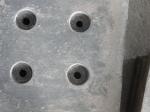 HRC58 White Iron Metal Mould Castings Hopper Car Block Liners