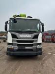 Used Zoomlion Mounted Concrete Pump Truck 11Mpa High Rise Pumping
