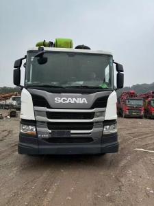 Quality Used Zoomlion Mounted Concrete Pump Truck 11Mpa High Rise Pumping wholesale