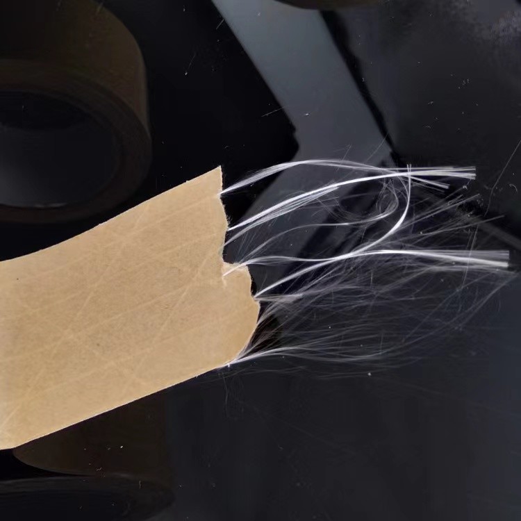 Environmentally Friendly Flatback Kraft Paper Adhesive Tape 70mm X 50yards