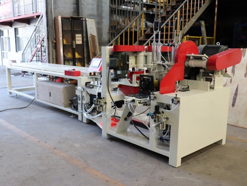 Wood Block Pallet Automatic Nailing Machine EPAL Pallet Feet Connection Nailer