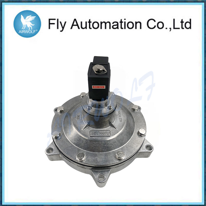 Aluminium Alloy Air Pulse Valve DCF-Y-80 / 3.5 Inch Pneumatic Pulse Valve