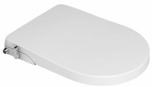 Quality Dual Nozzles Non Electric Bidet Toilet Seat Self Cleaning PP Soft Close Cover wholesale