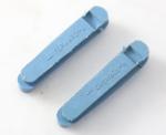 BLUE Color brake pads replacement for carbon road bike wheel cork wood material