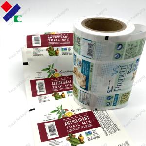 Quality PET AL PE Aluminum Foil Food Packaging Film Roll Heat Seal wholesale