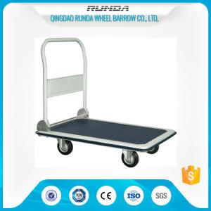 Quality Foldable Platform Hand Truck PH300 300kgs Load Capacity Blue Color 4 Wheels wholesale