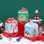 Luxury Cardboard Holiday Candy Gift Boxes 10*10*10cm Multi Color