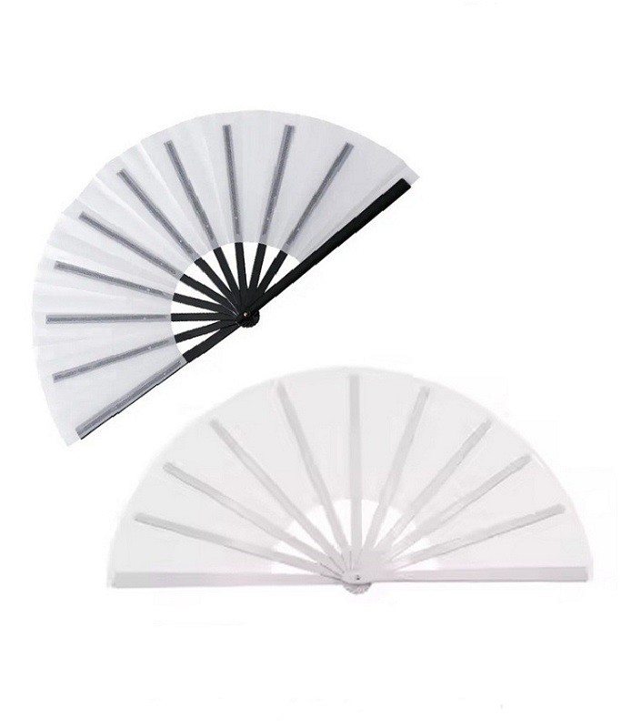 13'' Polyester Double Sided Sublimation Fan Blanks For Photos Printing Customization