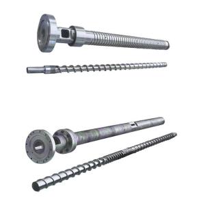 Quality PETG Single Screw Barrel Nitrided Bimetallic Screw For Extrusion Machine wholesale