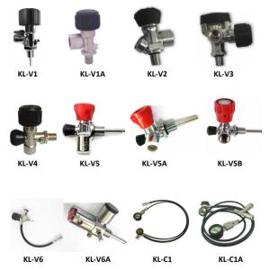 Quality KL SCBA Cylinder Valve G5/8 Outlet Thread For Fire Fighting Equipment wholesale