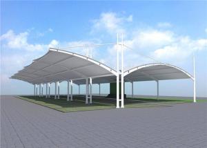 Quality 1050gram Membrane Tensile Car Parking Shade Weather Resistance wholesale