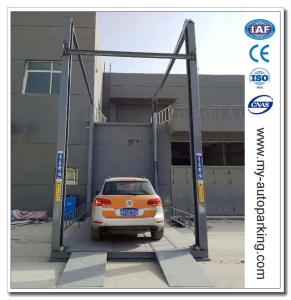 Quality Car Lifter 4 Post Auto Lift/Hydraulic 4 Four Post Car Lift/4 Post Car Elevator Free Standing/Electro Hydraulic Two Post wholesale
