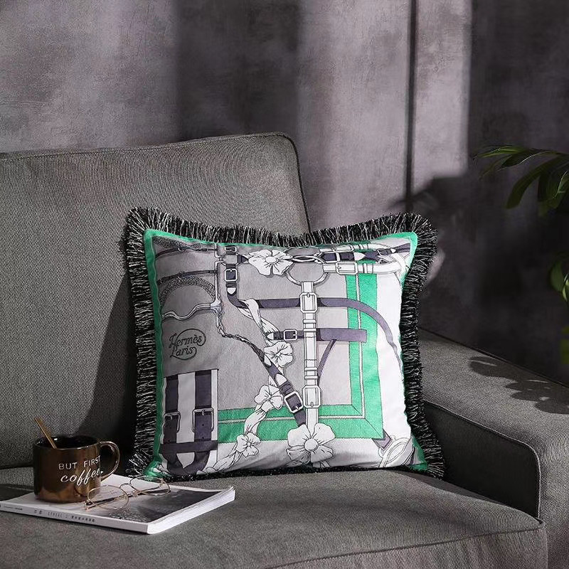 43*43cm Printed Cushion Cover Geometric Pillow Case 100% Polyester