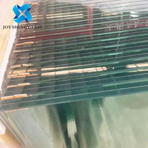 Quality Clear Tempered Laminated Glass 17.52mm PVB Laminated Glass wholesale