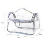 L22*D15*H14 Cm Leak Proof Pvc Makeup Toiletry Bag
