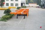 Tri Axle ISO 40ft Truck Semi Trailers 50T Shipping Container Trailer