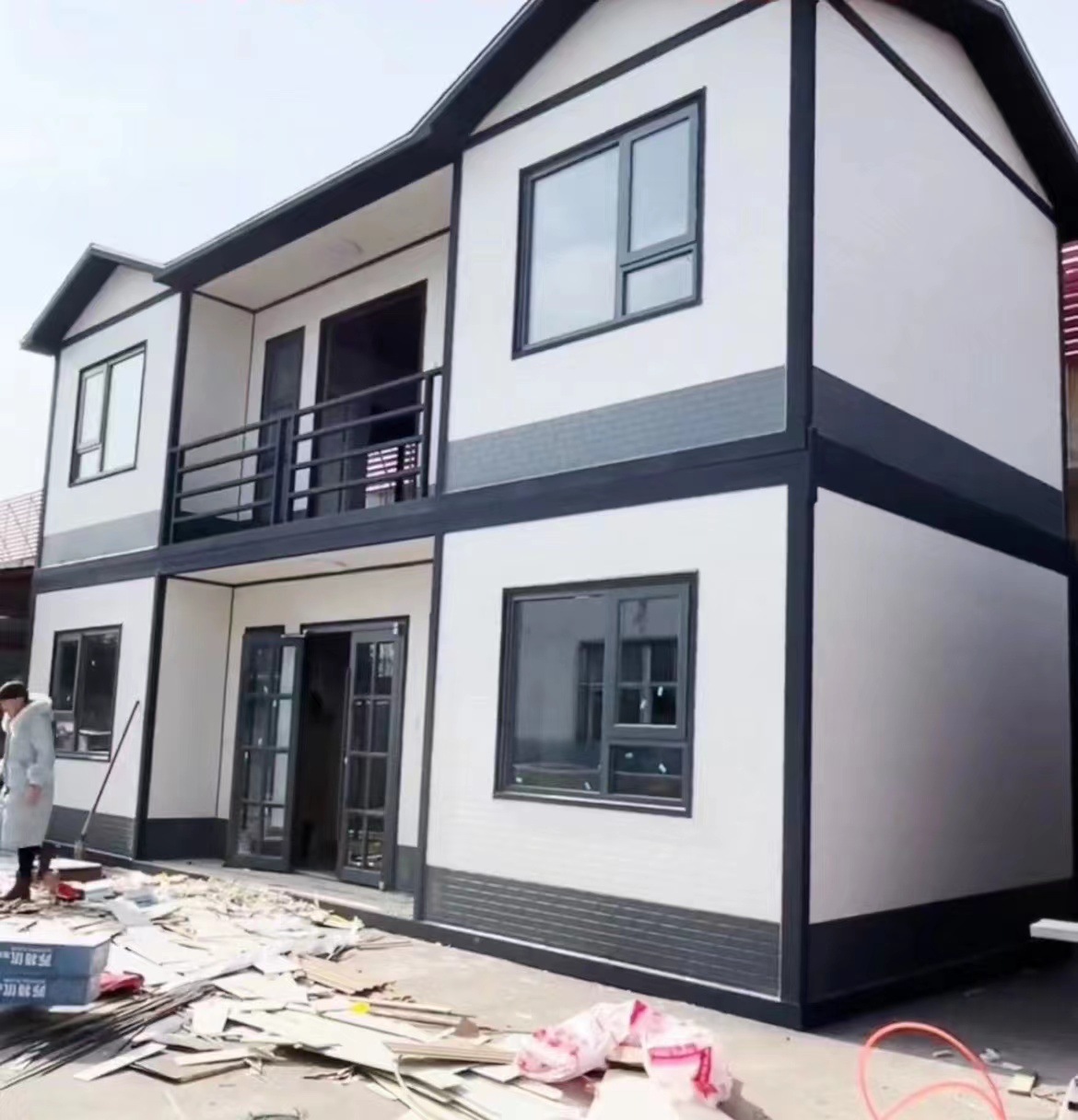 Villa Prefabricated Building Activity Room Mobile Villa Design Scheme with Steel Structure