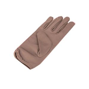 Quality Non Disposable Brown / White Jewelry Gloves , Lightweight Microfiber Glove Mitt wholesale