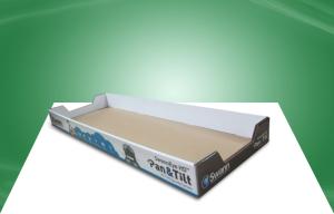 Quality Promotion Products PDQ Retail Display Trays / Cardboard Countertop Tray 4C / 0C Offset wholesale