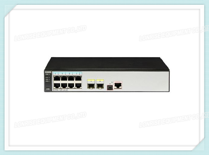 S5300-10P-LI-AC Huawei Network 8 Ports Switch 8 GE RJ45 2 GE SFP AC 110/220V