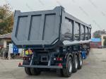 Heavy Duty Hydraulic 3 Axle Dump Truck Semi Trailer Tipping Truck Trailer 9t