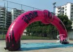 Outdoor custom design advertising Inflatable Entrance Arch with Logo fully
