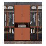 Design Solid Wood Bedroom Wardrobe for YALIG 2024 2D / 3D Wooden Material