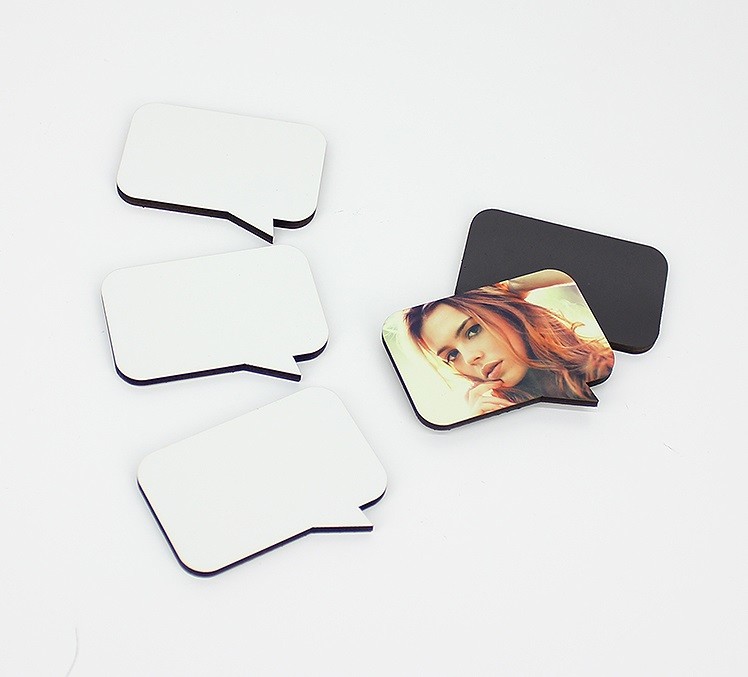 Promotional 60x45mm Sublimation Blank Fridge Magnets for Souvenir and Gift