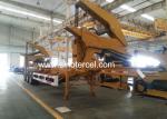 Tire Size 11R22.5 Sidelifter Trailer Side Unloading Trailer For Construction