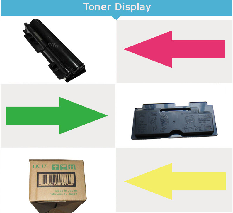 Kyocera Mita FA1000 Compatible Kyocera TK17 Black Toner Cartridge
