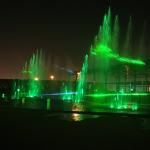 Colorful Music Dancing Fountain Project With LED Lights Performance