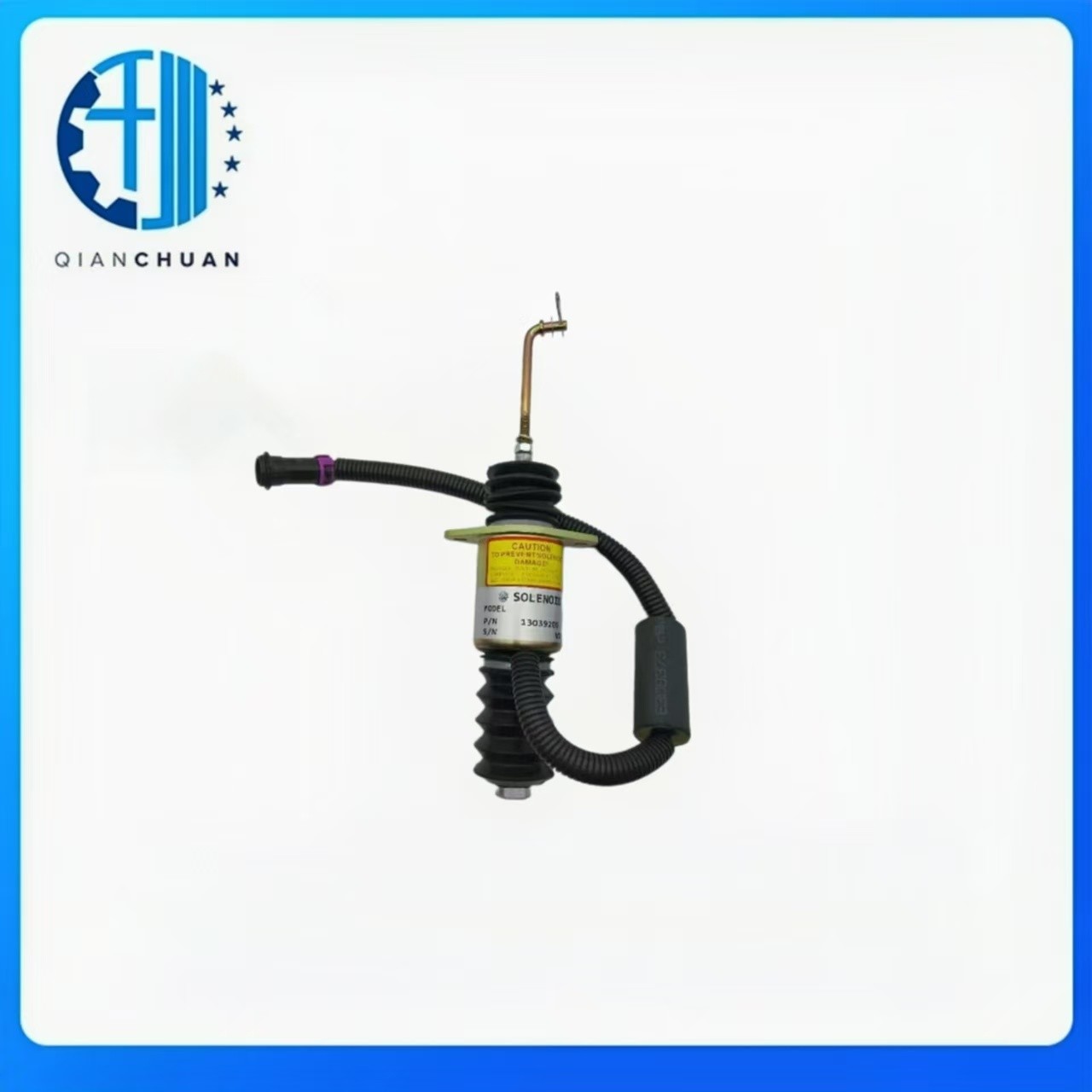 13039205 13034655 Shutoff Solenoid Valve For Weichi WP6 Engine Loader DT118