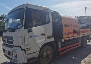 Quality 100M3/H SANY Used Concrete Trailer Pump 18Mpa With Diesel Engine wholesale