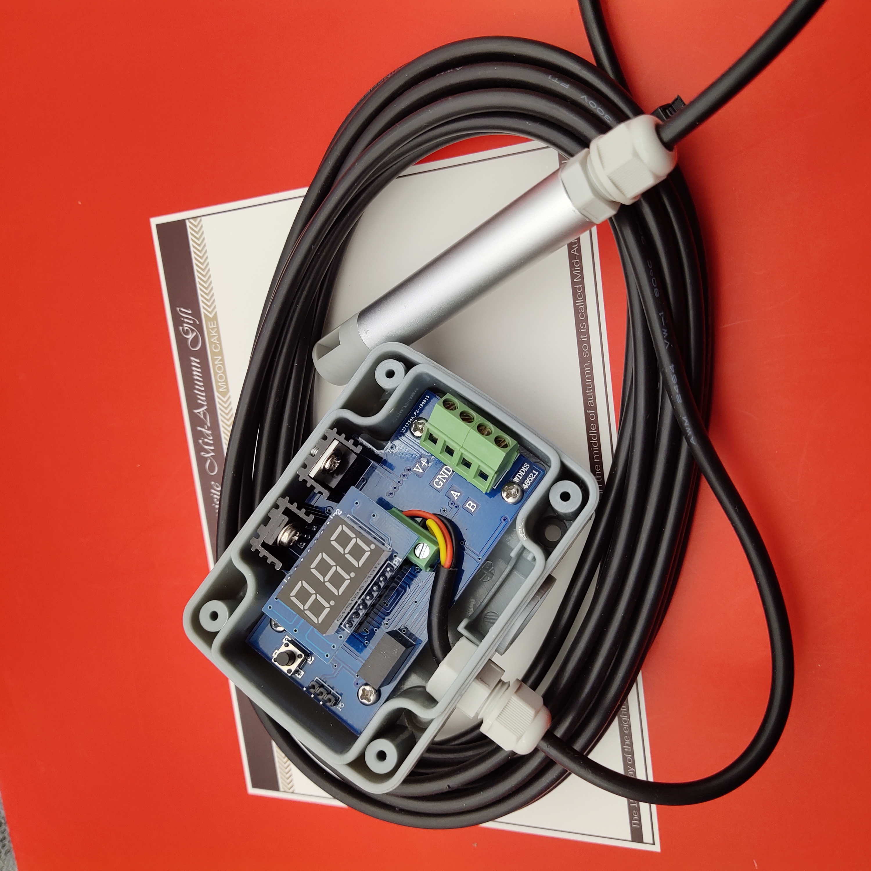 24VDC Power Supply Clean Air Airflow Sensor Transmitter with Customized ODM Support